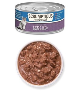 Scrumptious From Scratch Scrumptious Grain Free Simply Tuna - Dinner in Gravy 2.8 oz