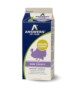 Answers Pet Food Answers Pet Food™ Detailed™ Complete & Balanced Diet Raw Frozen Turkey 4 Lbs