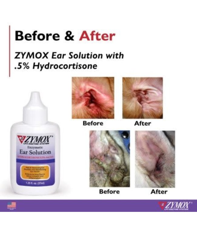 Zymox Zymox Ear Solution 1.25oz