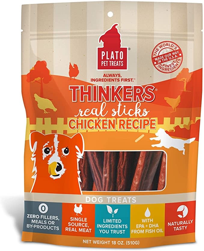 Thinkers Duck Meat Stick Dog Treats - Plato Pet Treats
