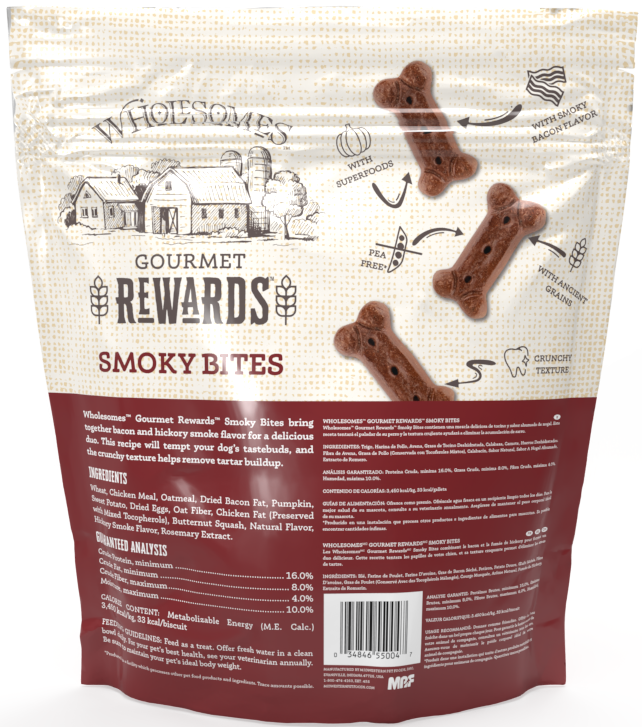 Wholesomes™ Gourmet Rewards™ Smoky Bites Wholesomes™ Gourmet Rewards™ Smoky Bites