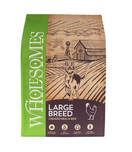Wholesomes™ Wholesomes™ Large Breed with Chicken Meal & Rice Formula 40 lbs