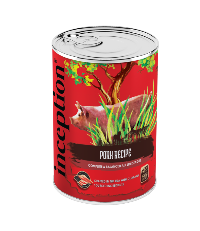 Inception Pet Foods Inception Dog Can Pork Recipe 13 Oz