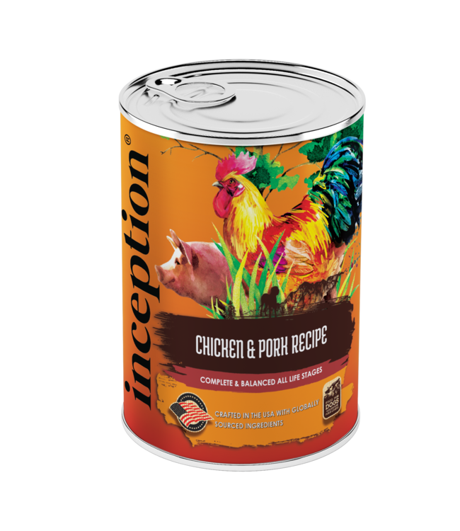 Inception Pet Foods Inception Dog Can Chicken Pork Recipe 13 Oz