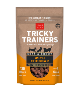 Cloud Star Cloud Star Tricky Trainers Chewy Cheddar Dog Treats