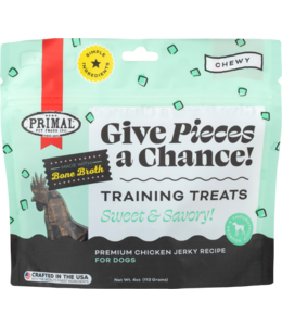 Primal Pet Foods Primal Jerky Give Pieces A Chance Chicken With Broth 4 oz