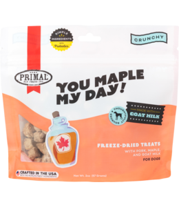 Primal Pet Foods Primal FD You Maple My Day Pork Maple Goat Milk 2 oz