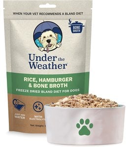 Under The Weather Under the Weather Bland Diets with Bone Broth Hamburger & Rice 6.5 oz