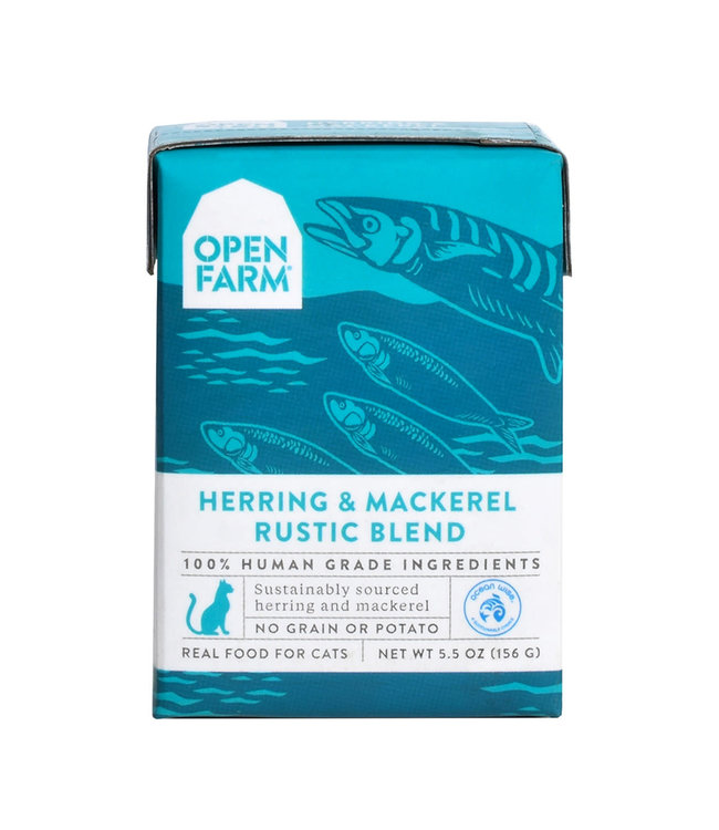 Open Farm Open Farm Cat Rustic Blend GF Herring & Mackerel 5.5 oz