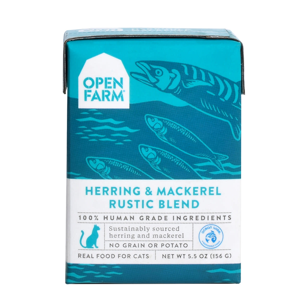 Open Farm Cat Rustic Blend GF Herring & Mackerel 5.5 oz The PawStand®