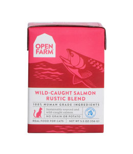 Open Farm Open Farm Cat Rustic Blend GF Wild Caught Salmon 5.5 oz