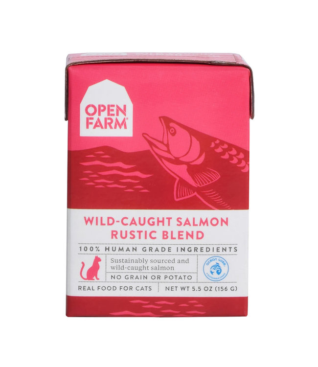 Open Farm Open Farm Cat Rustic Blend GF Wild Caught Salmon 5.5 oz