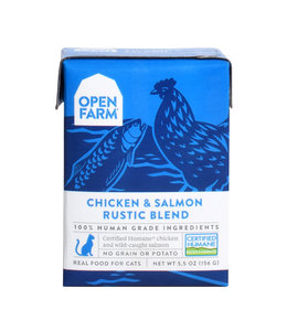 Open Farm Open Farm Cat Rustic Blend GF Chicken & Salmon 5.5 oz