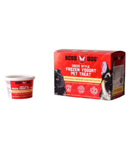 Boss Dog® Boss Dog® Greek Style Frozen Yogurt Bacon & Cheddar Dog & Cat 3.5 Oz (Single)