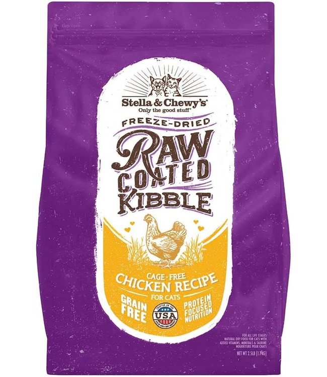 Stella & Chewy's® Stella & Chewy's Cat Dry Raw Coated Chicken 5#
