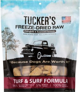 Tucker's Raw Frozen Tucker's Freeze-Dried Turf & Surf Pumpkin 14 oz