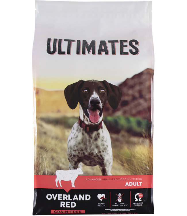 Ultimates® Ultimates®  Overland Red™ Grain-Free Beef 28 LB