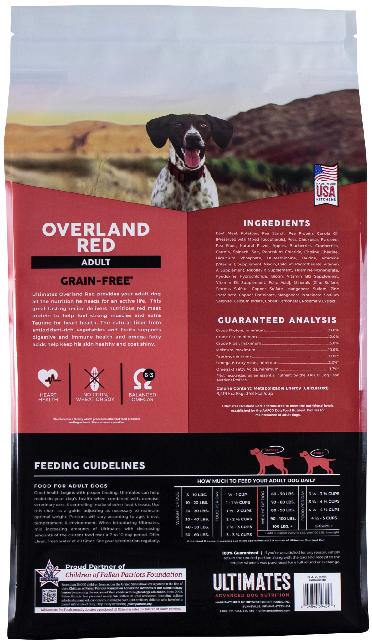 Pro Pac Ultimates Chicken Brown Rice Formula Dry Dog