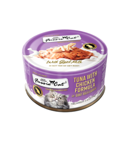 Fussie Cat Fussie Cat® Tuna & Chicken Goat Goat Milk 2.47oz