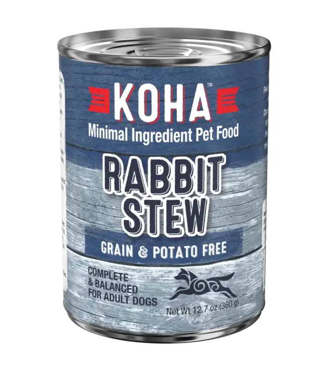 Koha Koha Minimal Ingredient, Grain-Free Rabbit Stew 12.7 oz