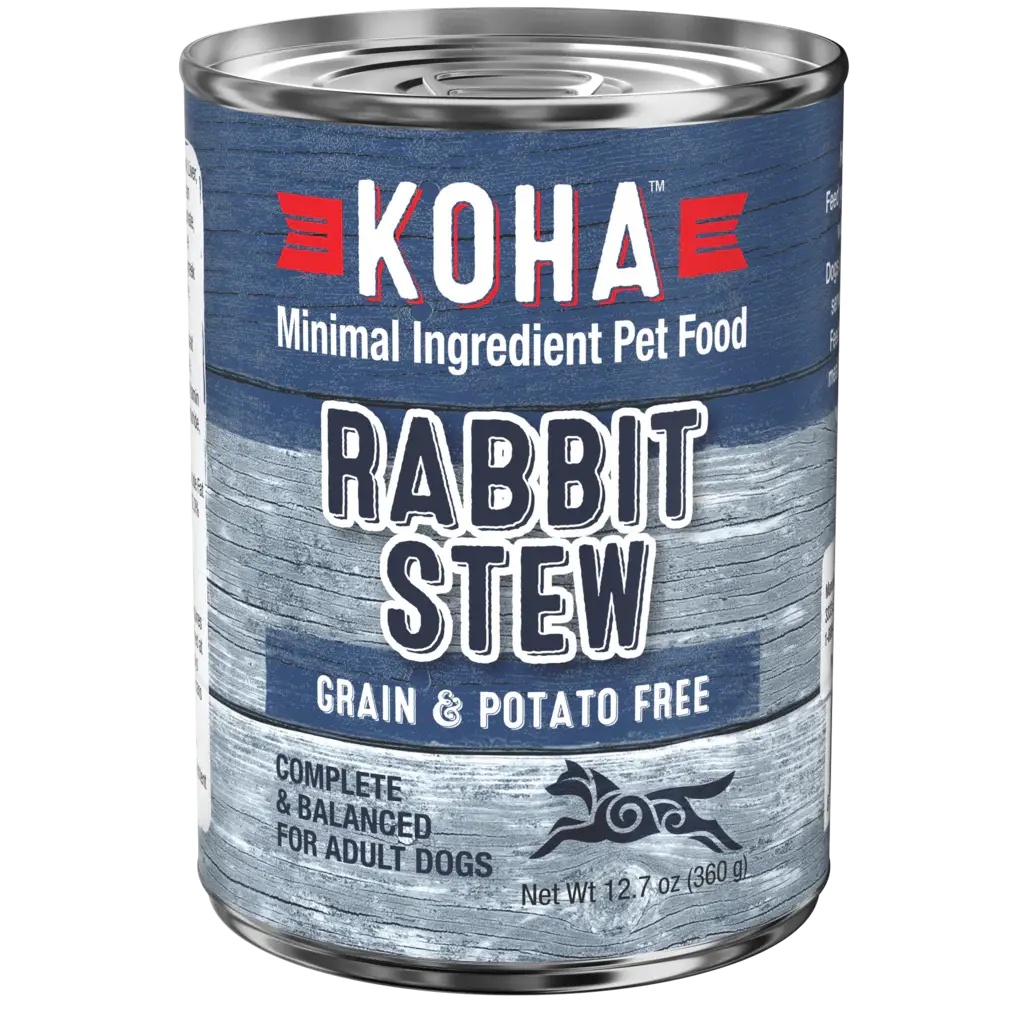 Koha Minimal Ingredient, GrainFree Rabbit Stew 12.7 oz The PawStand®