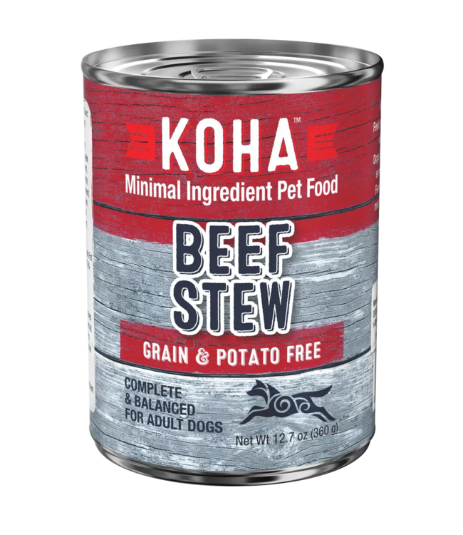 Koha Koha Minimal Ingredient, Grain-Free Beef Stew 12.7 oz