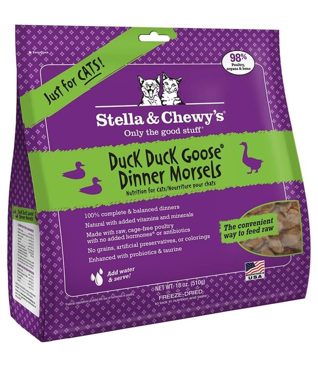 Stella & Chewy's® Stella & Chewy's® Grain Free Duck Duck Goose Freeze Dried Raw Dinner Morsels 8 Oz