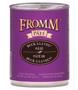 Fromm Family Foods Fromm Grain-Free Duck A La Veg Pâté 12.2oz