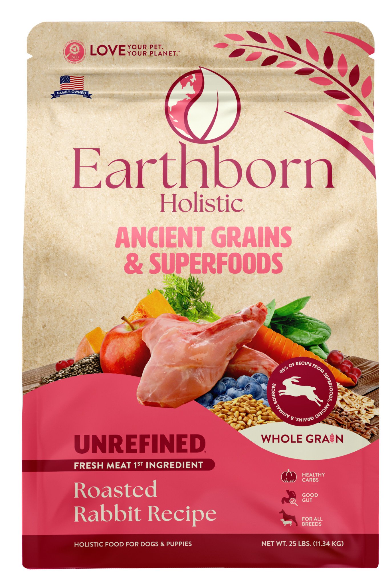 Earthborn Holistic® Unrefined™ Roasted Rabbit The PawStand®