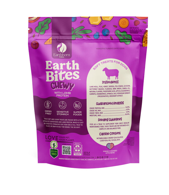 Earthborn Holistic® EarthBites™ Chewy Lamb 7 oz The PawStand®
