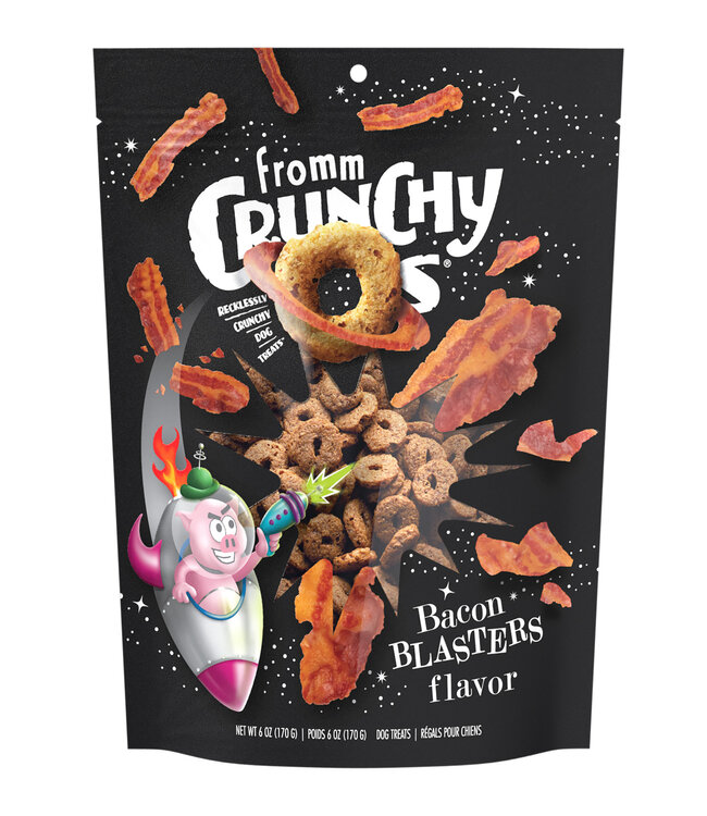 Fromm Family Foods Fromm Crunchy O's Bacon Blasters 6 oz