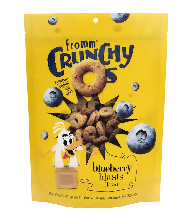Fromm Family Foods Fromm Grain Free Crunchy O's Blueberry Blast 6 oz