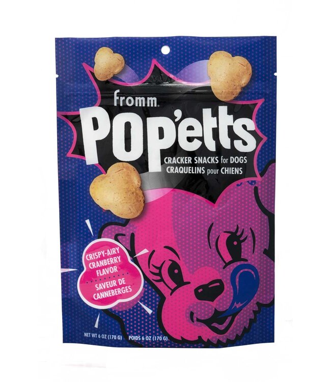 Fromm Family Foods Fromm Pop'Etts Crispy Airy Cranberry 6 oz