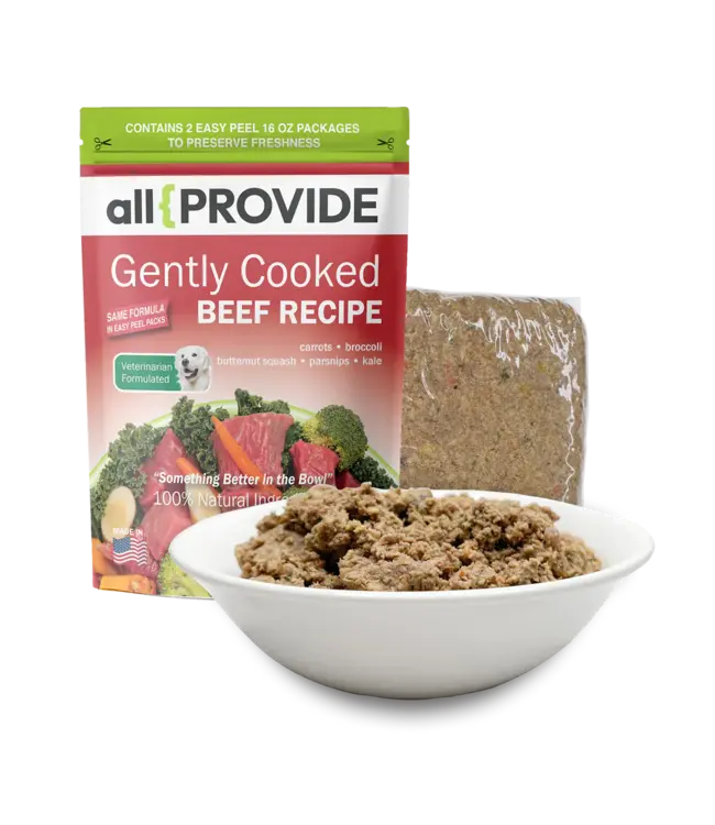 All Provide All Provide Frozen Gently Cooked Beef 2lb