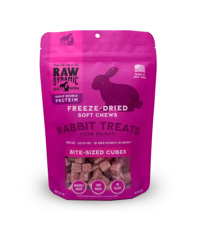 Raw Dynamic Raw Dynamic Freeze-Dried Grain-Free Rabbit 1.5 oz