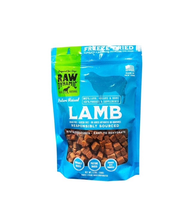 Raw Dynamic Raw Dynamic Freeze-Dried Lamb Formula for Dogs