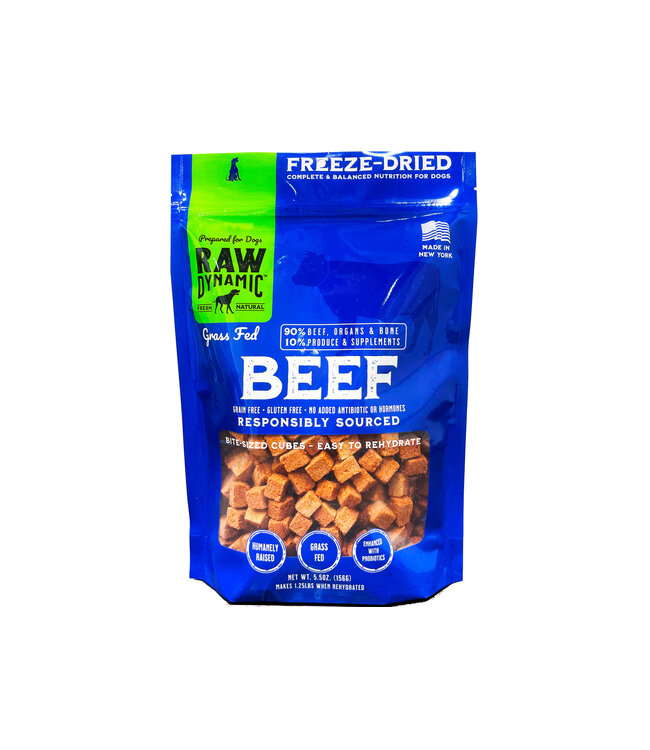 Raw Dynamic Raw Dynamic Freeze-Dried Beef Formula for Dogs