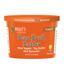 Nugget's Healthy Eats Nugget's Frozen Bone Broth Butter for Dogs 12 OZ