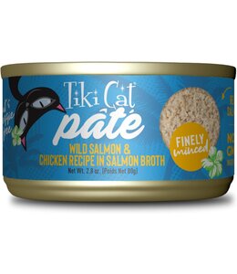 Tiki Cat Tiki Cat Luau Salmon & Chicken Pate 2.8 oz