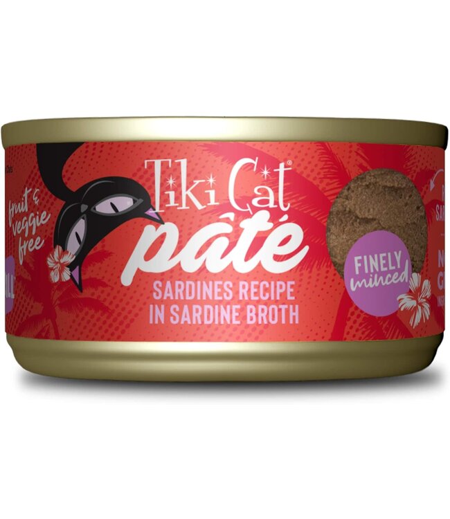 Tiki Cat Tiki Cat Grill Sardine Broth Pate 2.8 oz