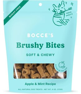 Bocce's Bakery Bocce's Bakery Dailies Soft & Chewy Brushy Bites 6 oz
