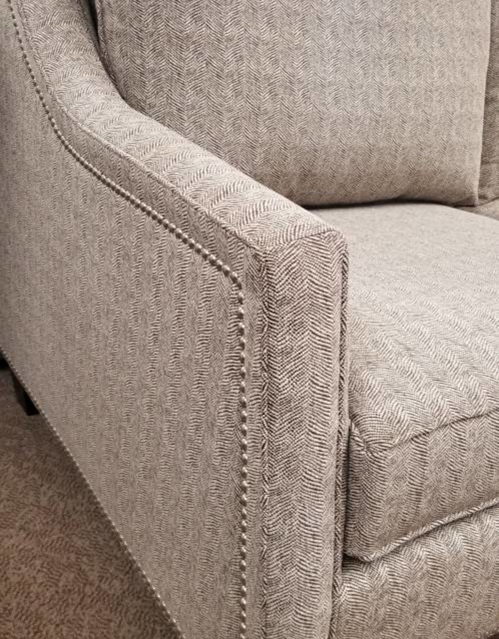Carolina Custom Furniture Richloom Bean Mocha - Custom Made w/ Comfort Maxx Cushions