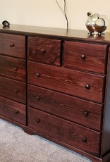 Fighting Creek Valley Pine 10-Drawer Dresser - w/ Stock Finish