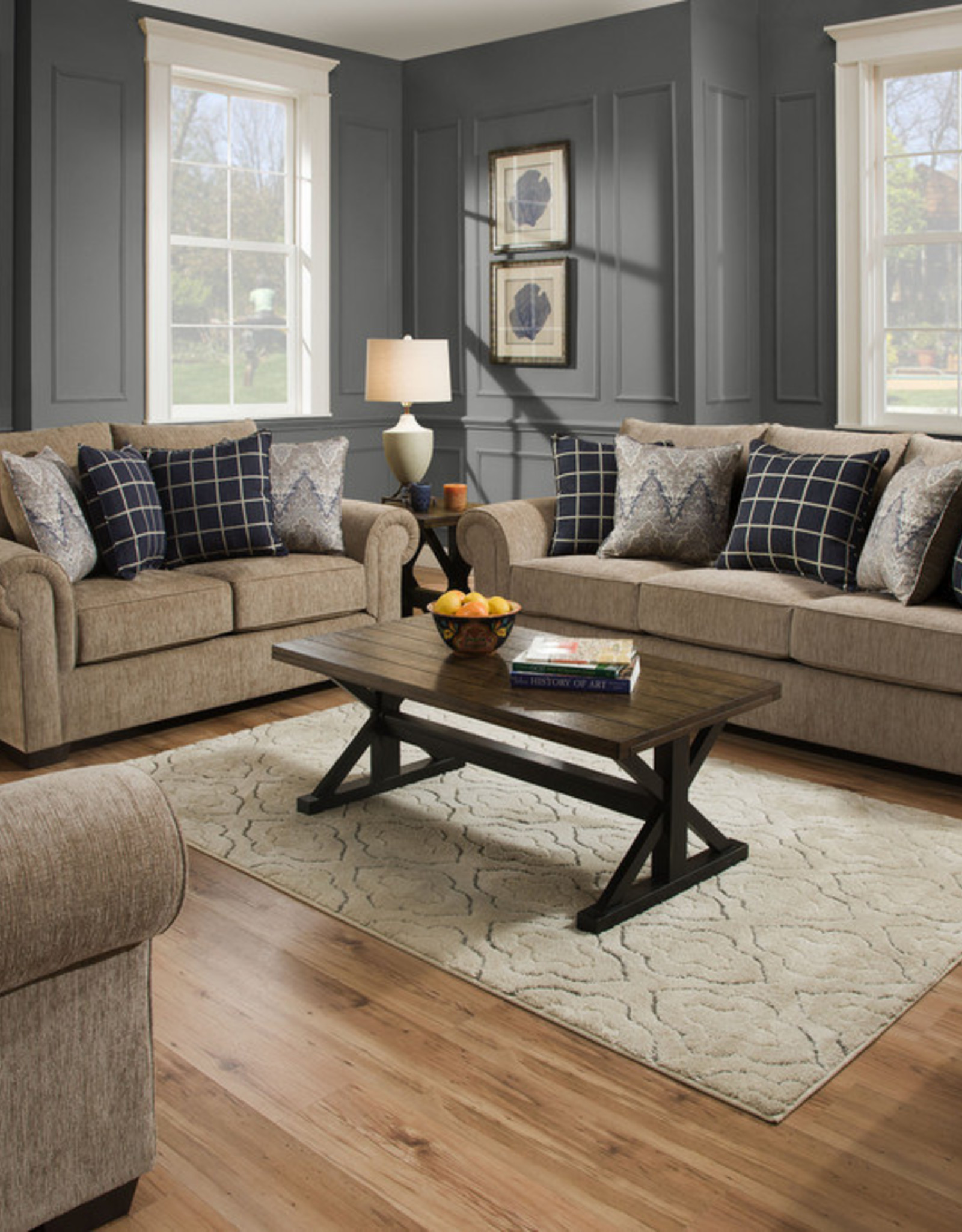 loveseat cushion set on Gavin Mushroom Sofa And Loveseat Bargain Box And Bunks