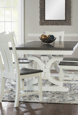 Whitewood Cosmopolitan Table with 6 chairs