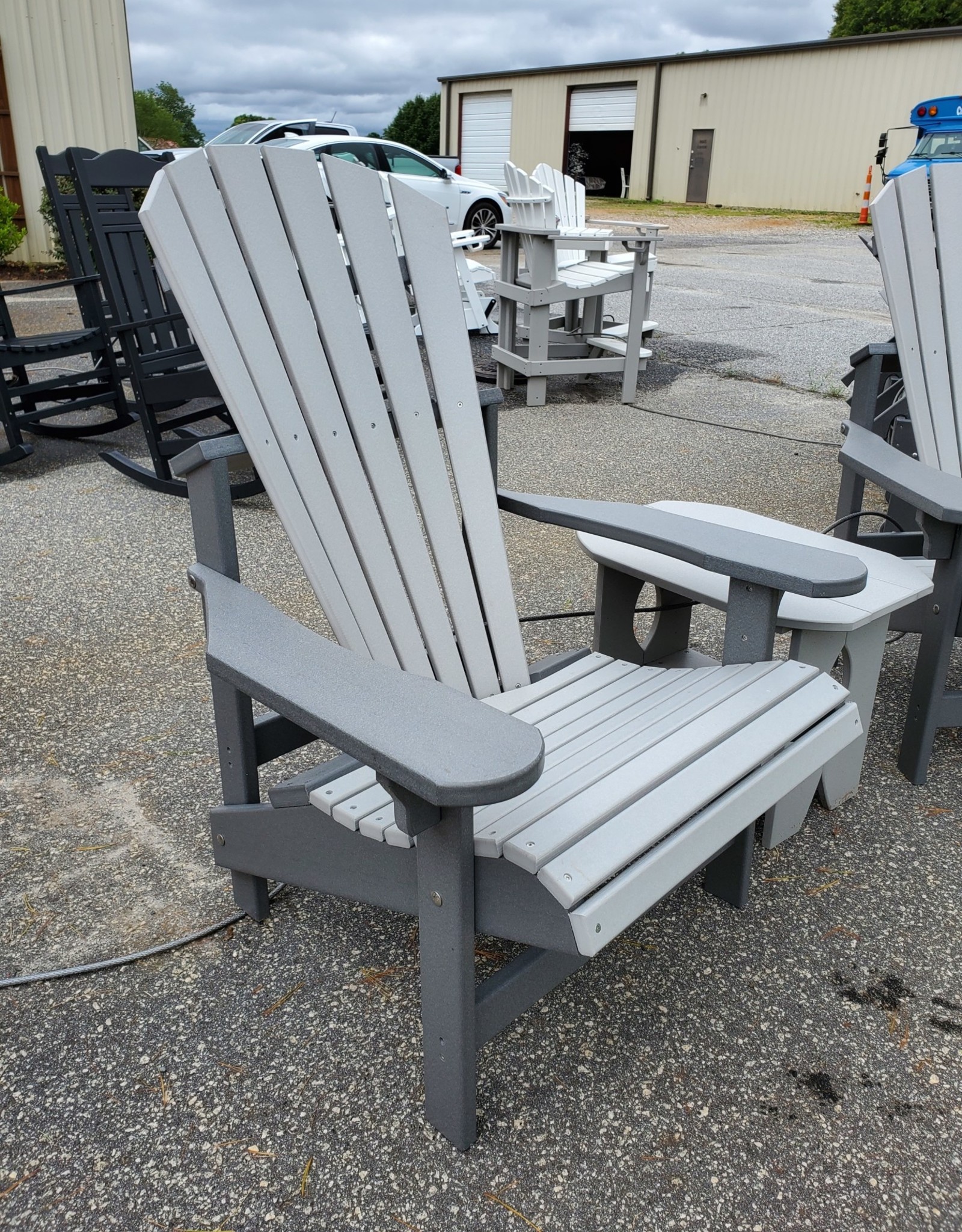 HDM Outdoor Adirondack Chair - Stationary High Back