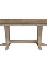 Whitewood Cosmopolitan Milano Table w/ Double Pedestal Base (Specify Color)