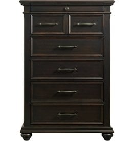 SouthCo Slater Chest of Drawers - Black