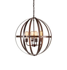 Crestview Medium 24" Metal Round Chandelier - Dark