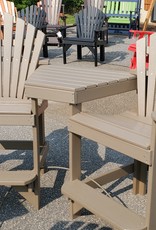 HDM Outdoor Tete-A-Tete 3pc set Pub Table with 2 chairs